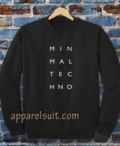 Minimal Techno Sweatshirt