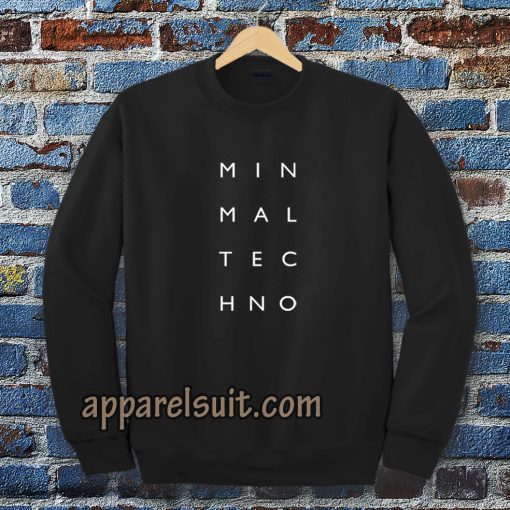 Minimal Techno Sweatshirt