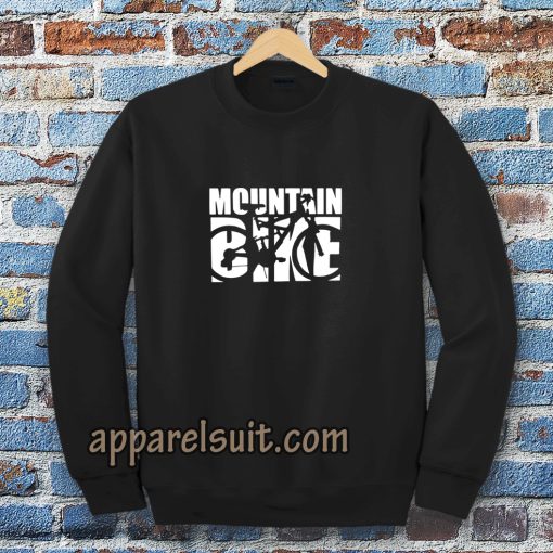 Mountain Bike Design Sweatshirt