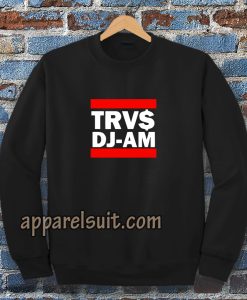 TRVS DJ-AM Black Sweatshirt