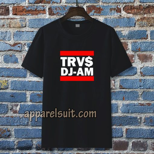 TRVS DJ-AM Black T-Shirt