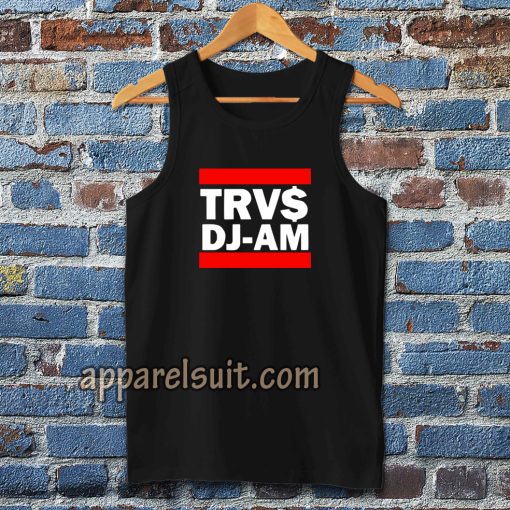 TRVS DJ-AM Black Tanktop