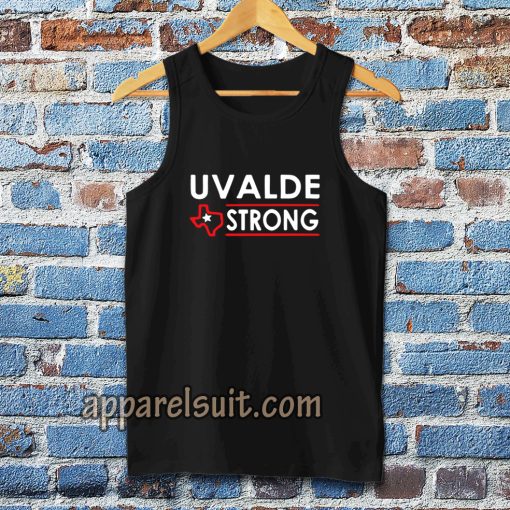 Texas Uvalde Strong Tanktop School Shooting Anti Gun Violence