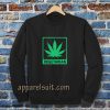 Vegetarian Marijuana Sweatshirt