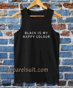 black is my happy colour Tanktop