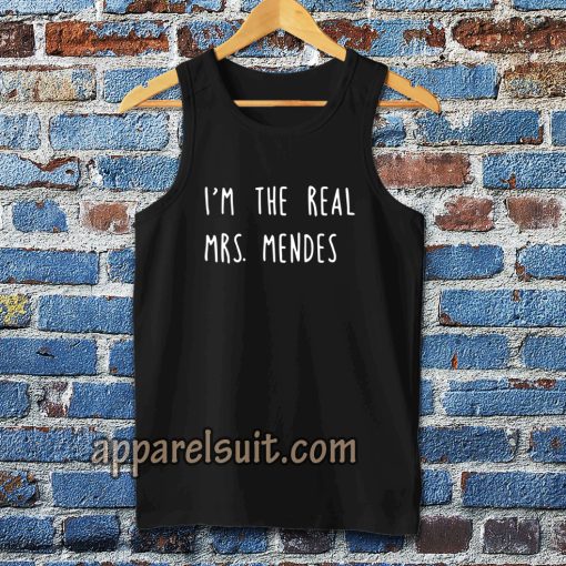 i'm the real mrs. mendes tanktop