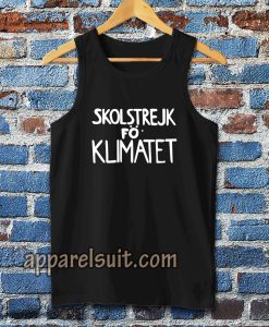 greta thunberg green tanktop