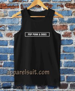 pop punk and dogs Tanktop