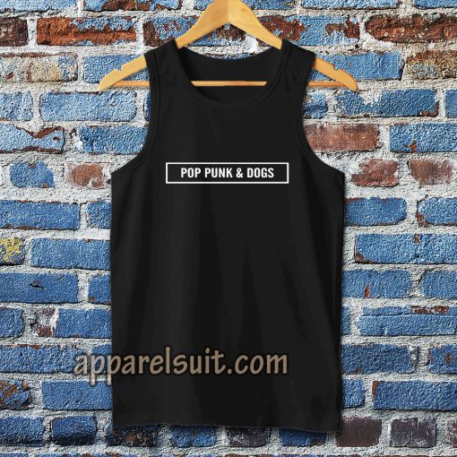 pop punk and dogs Tanktop