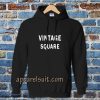 vintage square Hoodie