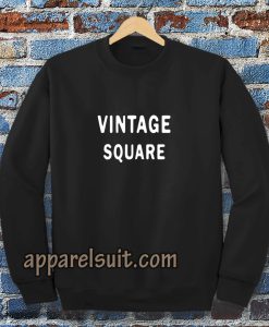 vintage square sweatshirt