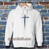 Cross Graphic Tee Hoodie