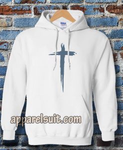 Cross Graphic Tee Hoodie