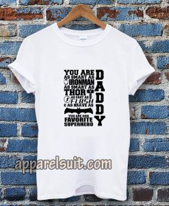 Daddy Superhero T-ShirtsDaddy Superhero T-Shirts