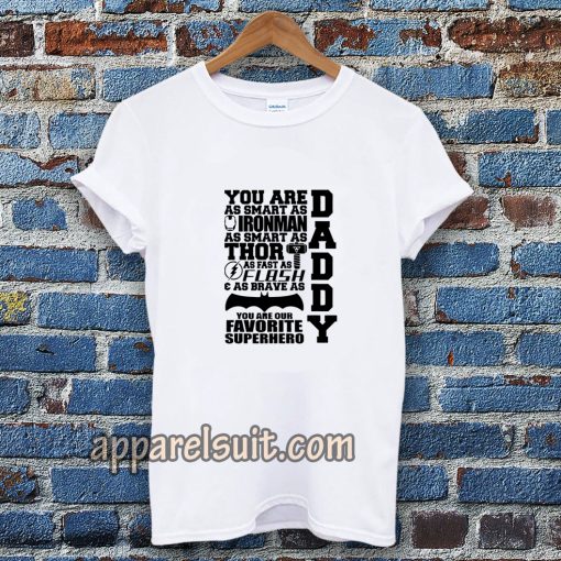 Daddy Superhero T-ShirtsDaddy Superhero T-Shirts