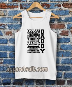 Daddy Superhero Tanktop