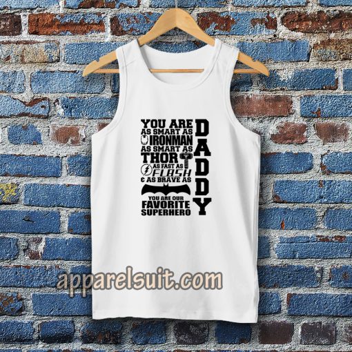 Daddy Superhero Tanktop