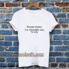 Heaven Knows I'm Miserable Now The Smiths T-shirt