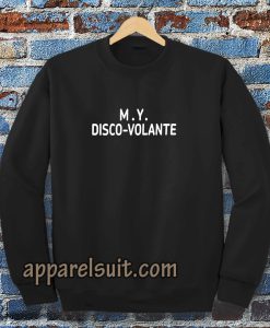 M.Y Disco Volante James Bond Thunderball Inspired Sweatshirt