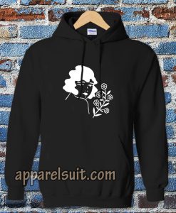 body ruiner flower hoodie