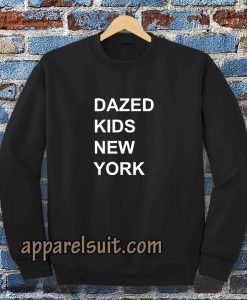 dazed kids new york sweatshirt