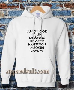 jung kook and friend bts Hoodie