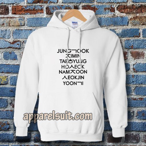 jung kook and friend bts Hoodie