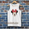 minnie mouse face tanktop