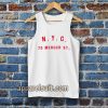 nyc 70 mercer st Tanktop