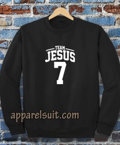 team jesus 7 Sweatshirt