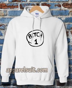 Bitch 1 Pink Hoodie