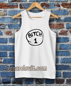 Bitch 1 Pink Tanktop