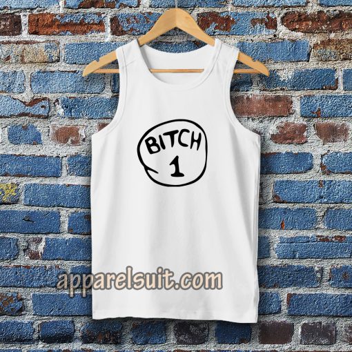 Bitch 1 Pink Tanktop