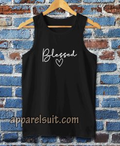 Blessed Cursive Tanktop