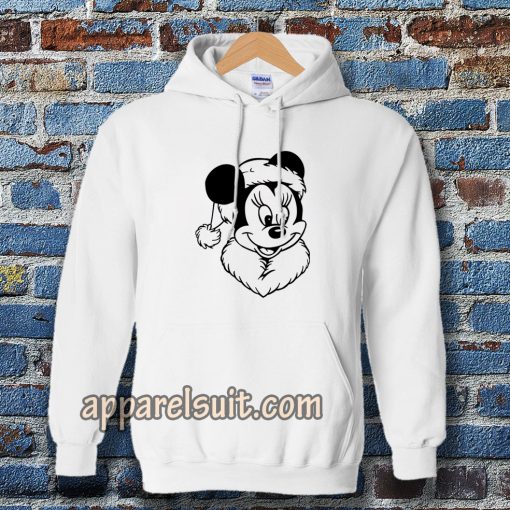 Coloriage Mickey Noel Hoodie