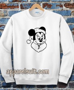 Coloriage Mickey Noel Sweatshirt