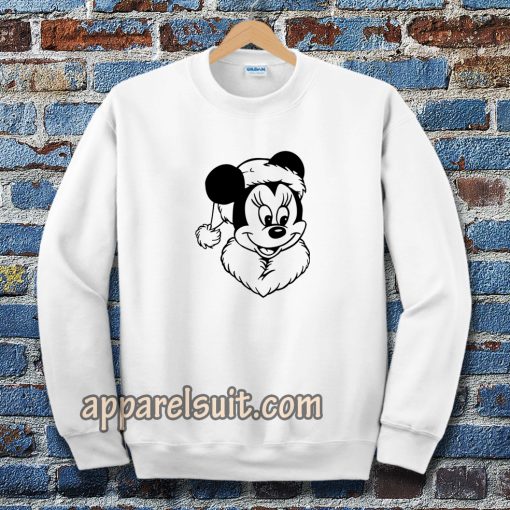 Coloriage Mickey Noel Sweatshirt