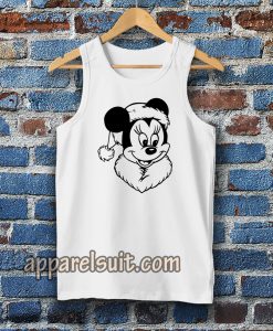 Coloriage Mickey Noel Tanktop