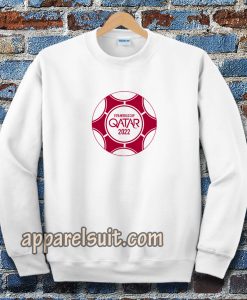 Fifa World Cup Qatar 2022 Ball Illustration Sweatshirt TPKJ3