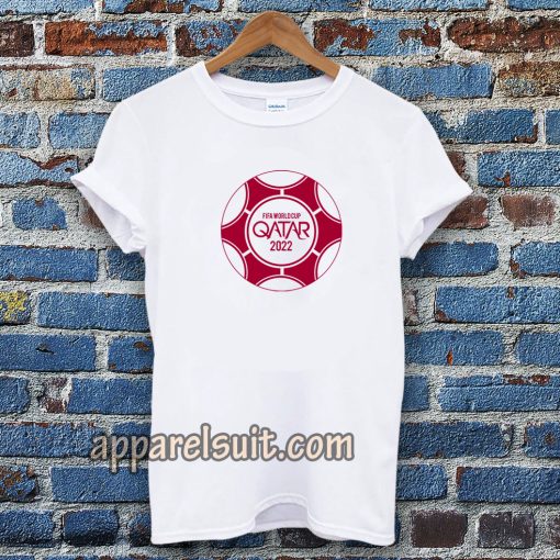 Fifa World Cup Qatar 2022 Ball Illustration T-shirt TPKJ3