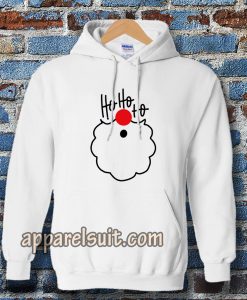 Ho Ho Ho With Santa Hoodie