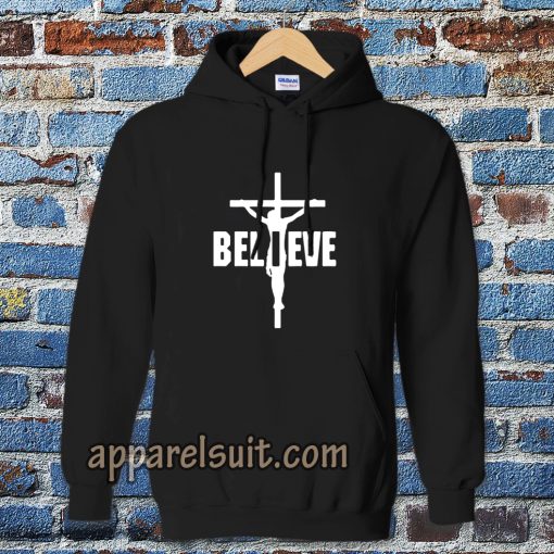 I Belive, Jesus on the cross Hoodie