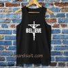 I Belive, Jesus on the cross Tanktop