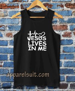 Jesus Lives in me christian Tanktop