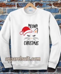 Meowy christmas Sweatshirt