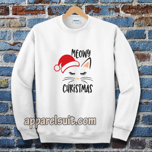 Meowy christmas Sweatshirt