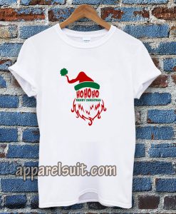 ho ho ho santa claus T-shirt