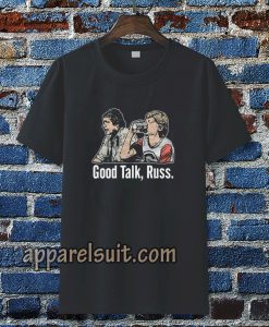 Good Talk Russ Black T-Shirt TPKJ3