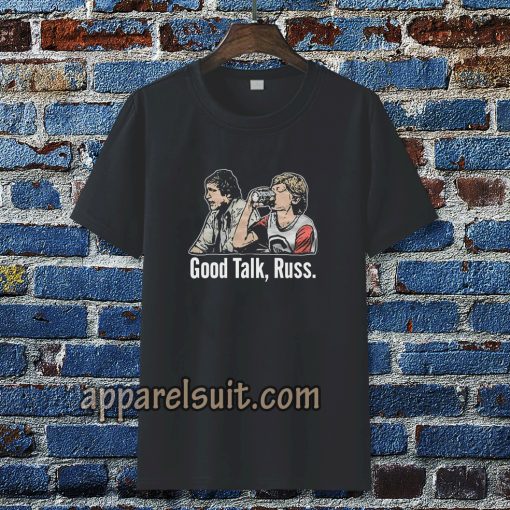 Good Talk Russ Black T-Shirt TPKJ3