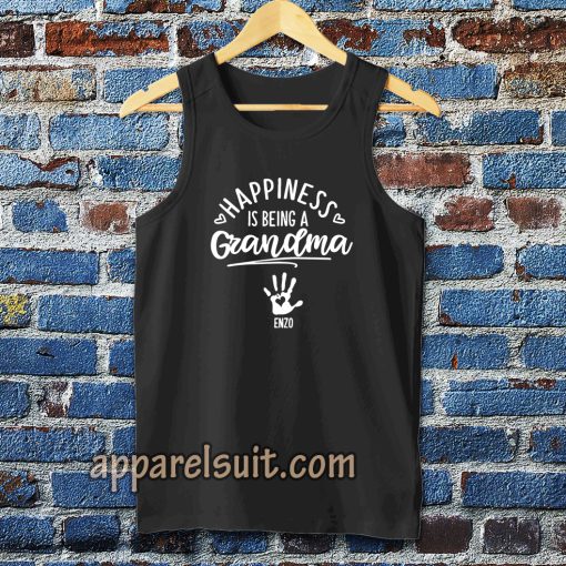 Happiness Grandma Tanktop (by request hand plus name) TPKJ3